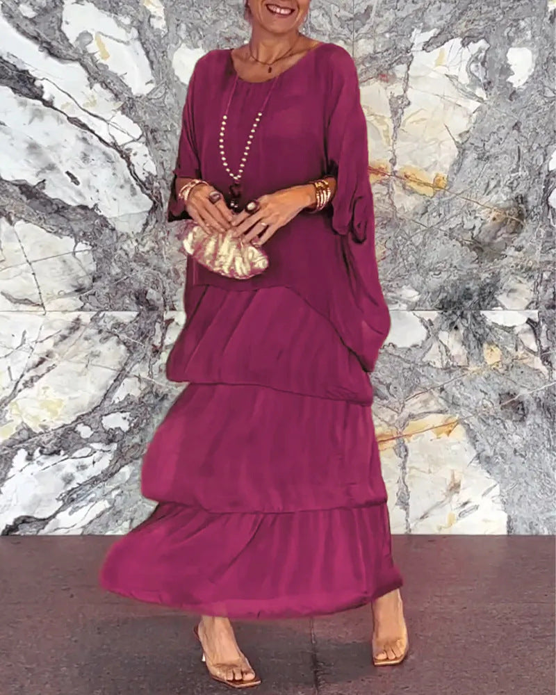 M&H | Tiered Maxi Dress