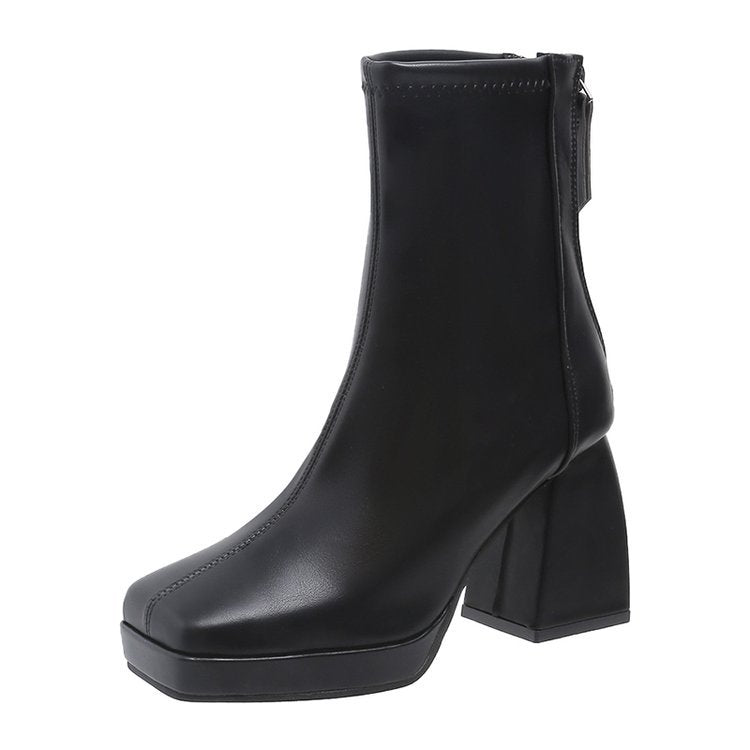Elmont | Block Heel Ankle Boot