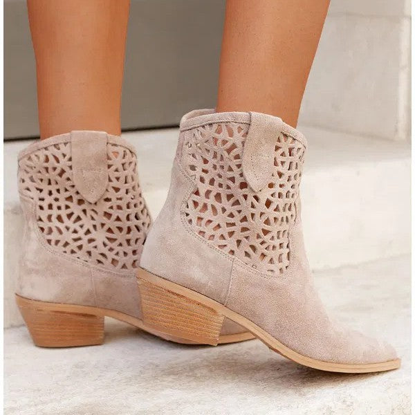 Elmont | Perforated Ankle Boots