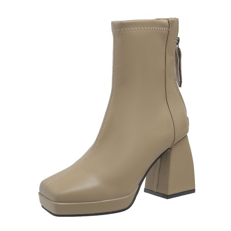 Elmont | Block Heel Ankle Boot