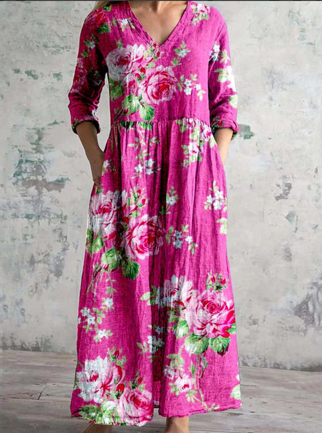 M&H | Floral Print Dress