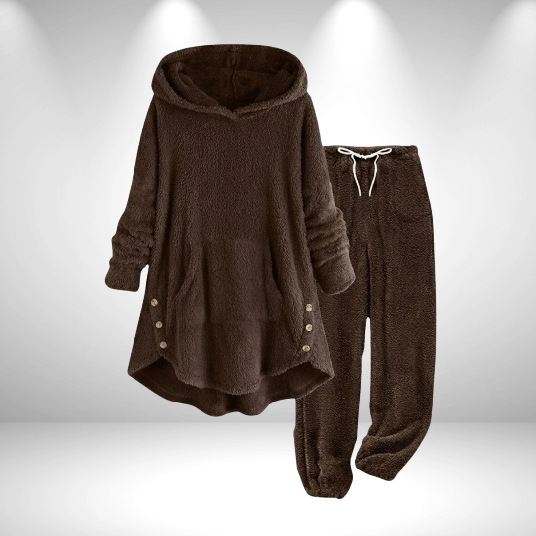 Elmont | Plush Tunic Hoodie & Jogger Set