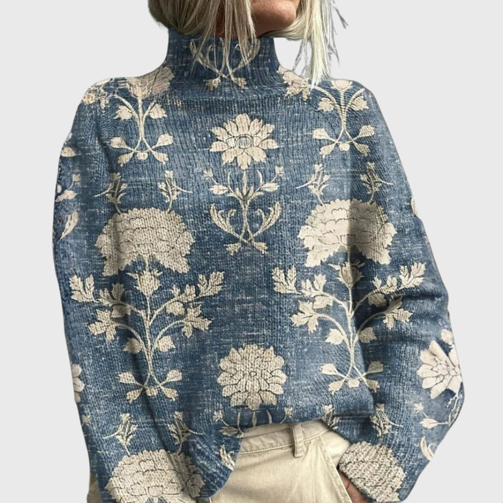 Sarah | Turtleneck Pullover Sweater