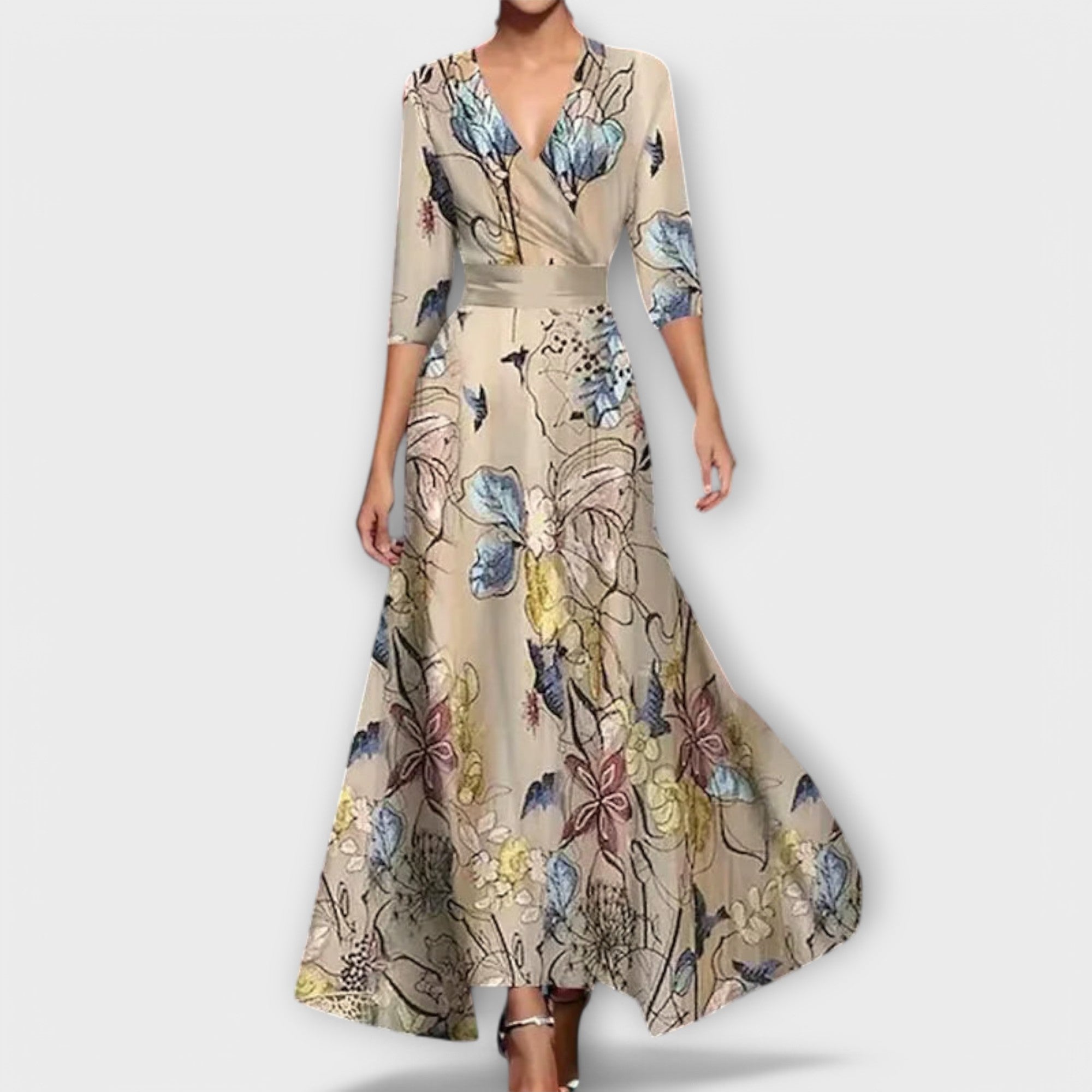 M&H | Printed Maxi Dress