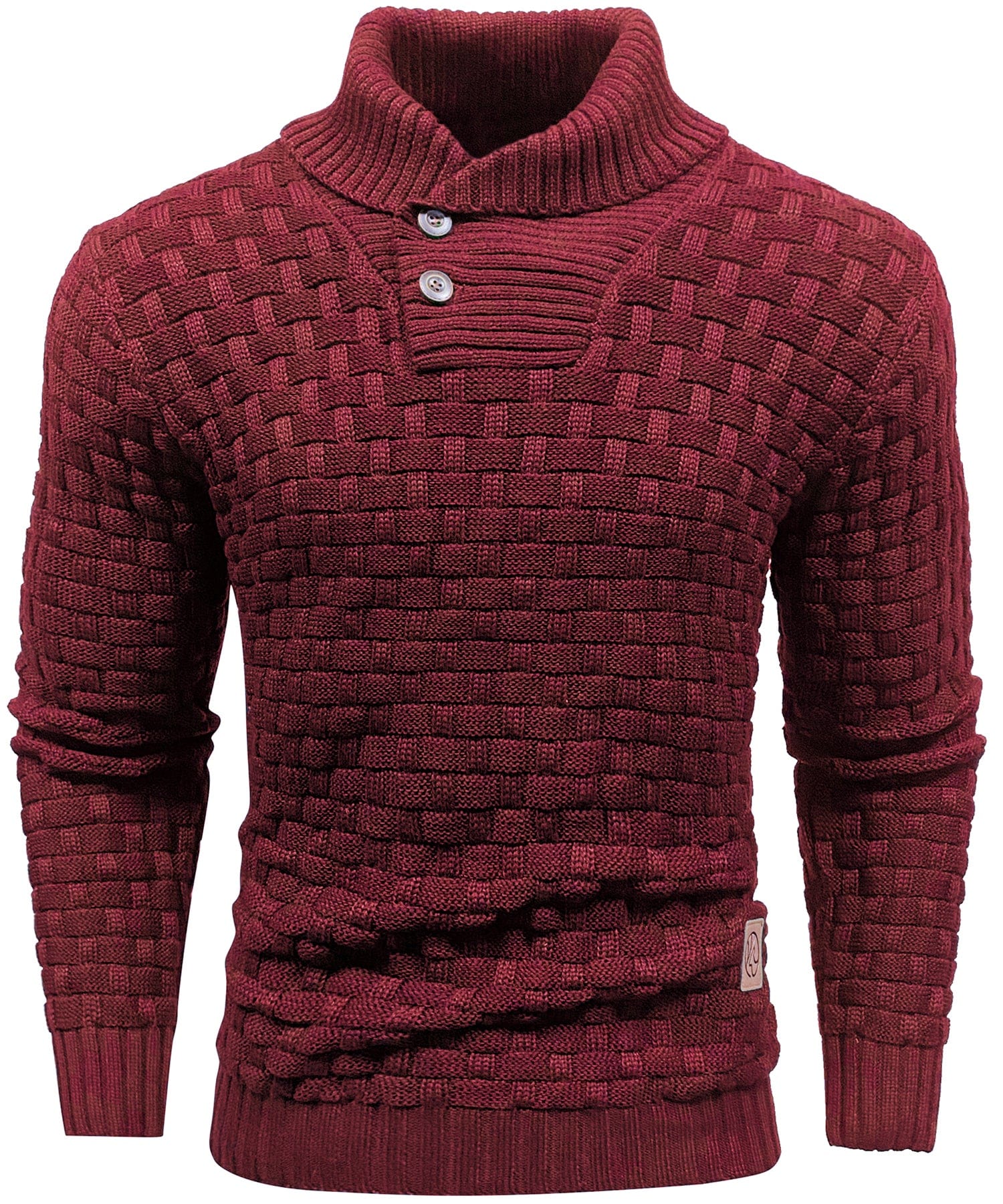 Elmont | Ribbed Button-Collar Sweater