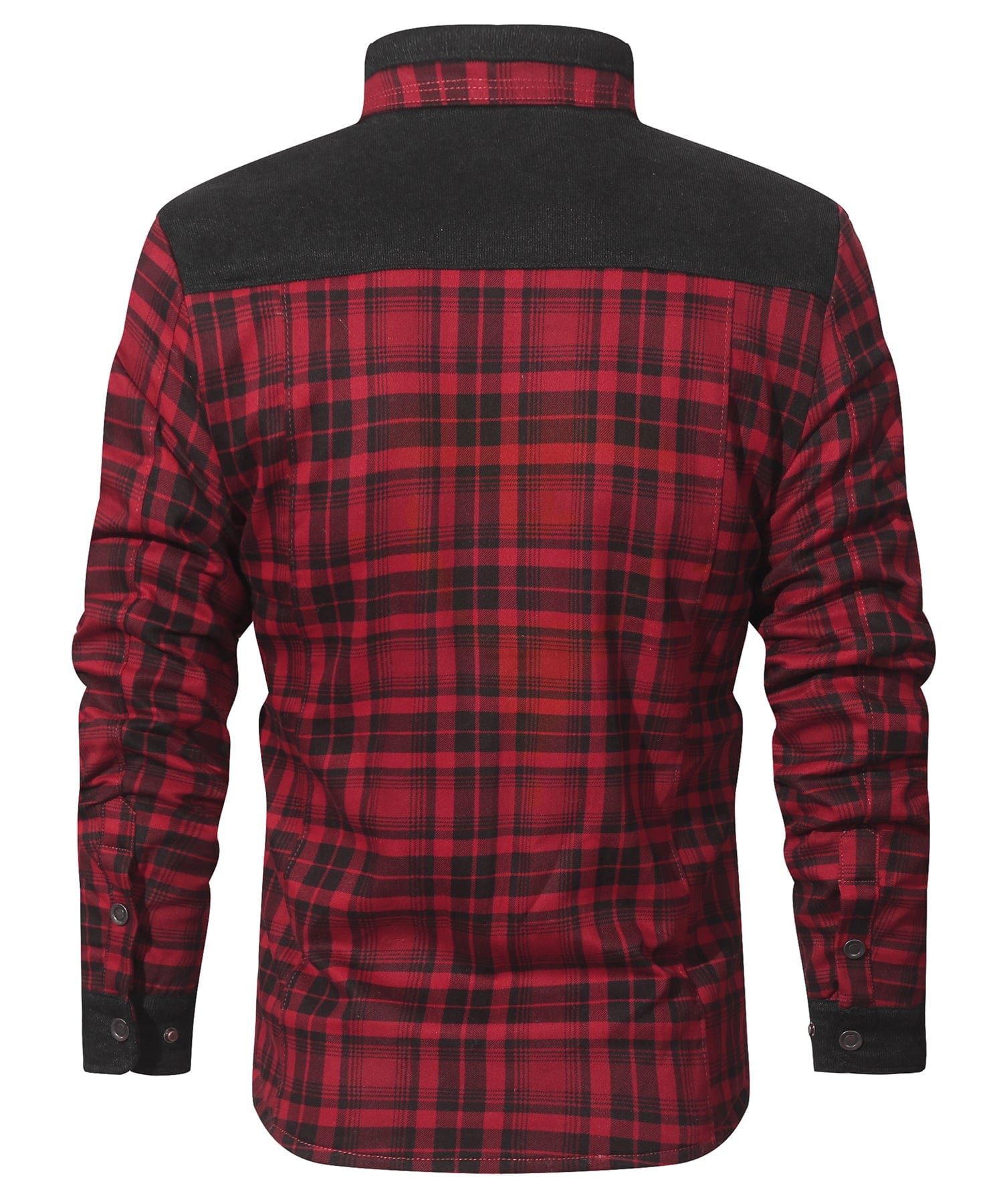 Elmont | Faux Fur-Lined Flannel Jacket