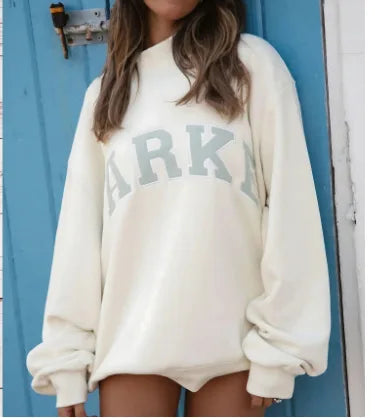 Sarah | Oversized Graphic Sweater