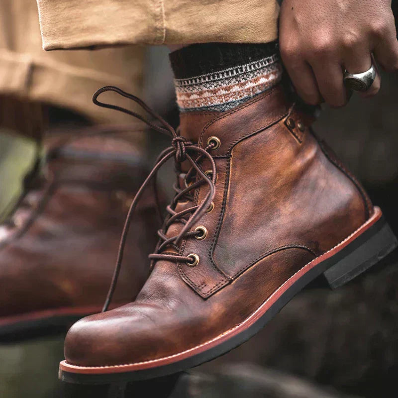 Elmont | Men's Leather High Boots