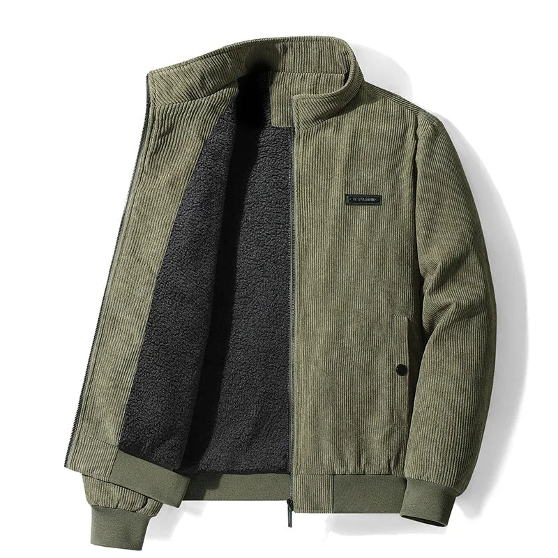 Elmont | Corduroy Jacket with Fleece Lining
