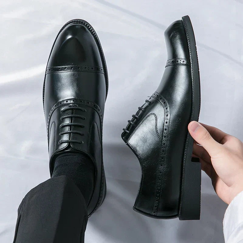Elmont | Leather Brogue Dress Shoe