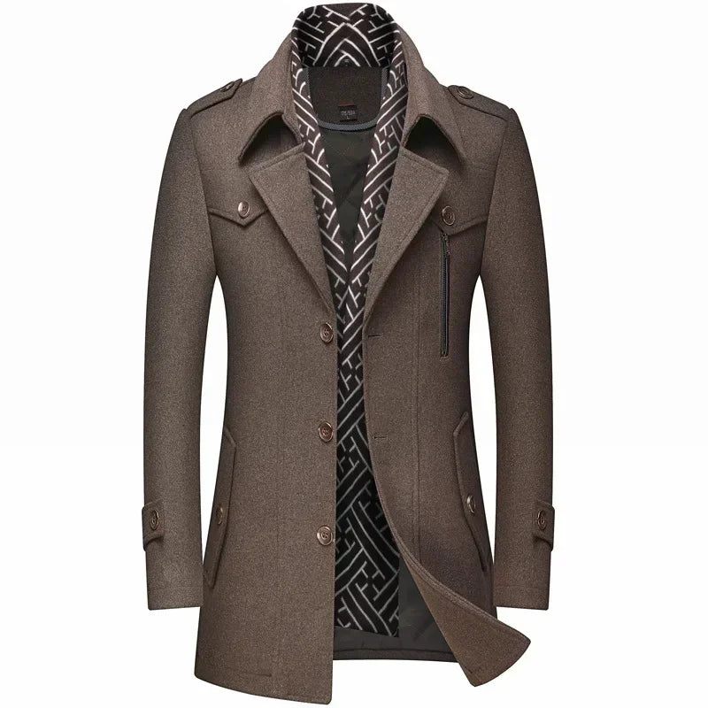 Elmont | Men's Wool-Blend Winter Coat