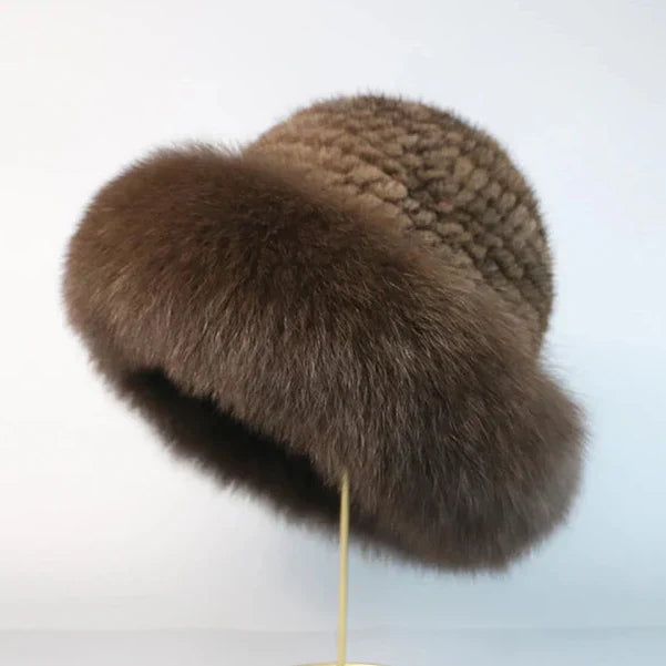 Elmont | Knitted Mink Fur Hat