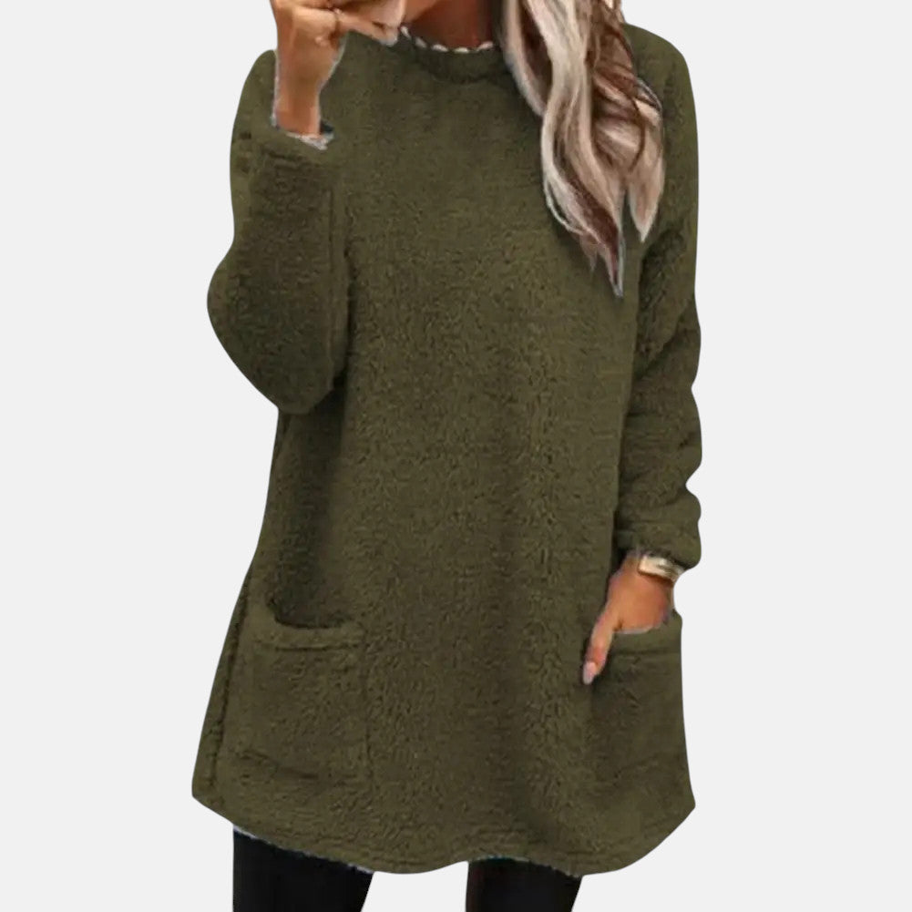 Elmont | Mid-Length Pocket Sweater
