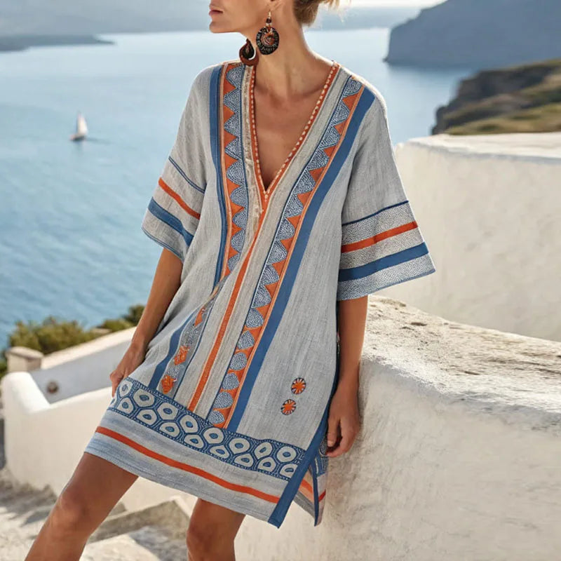 M&H | V-Neck Maxi Dress