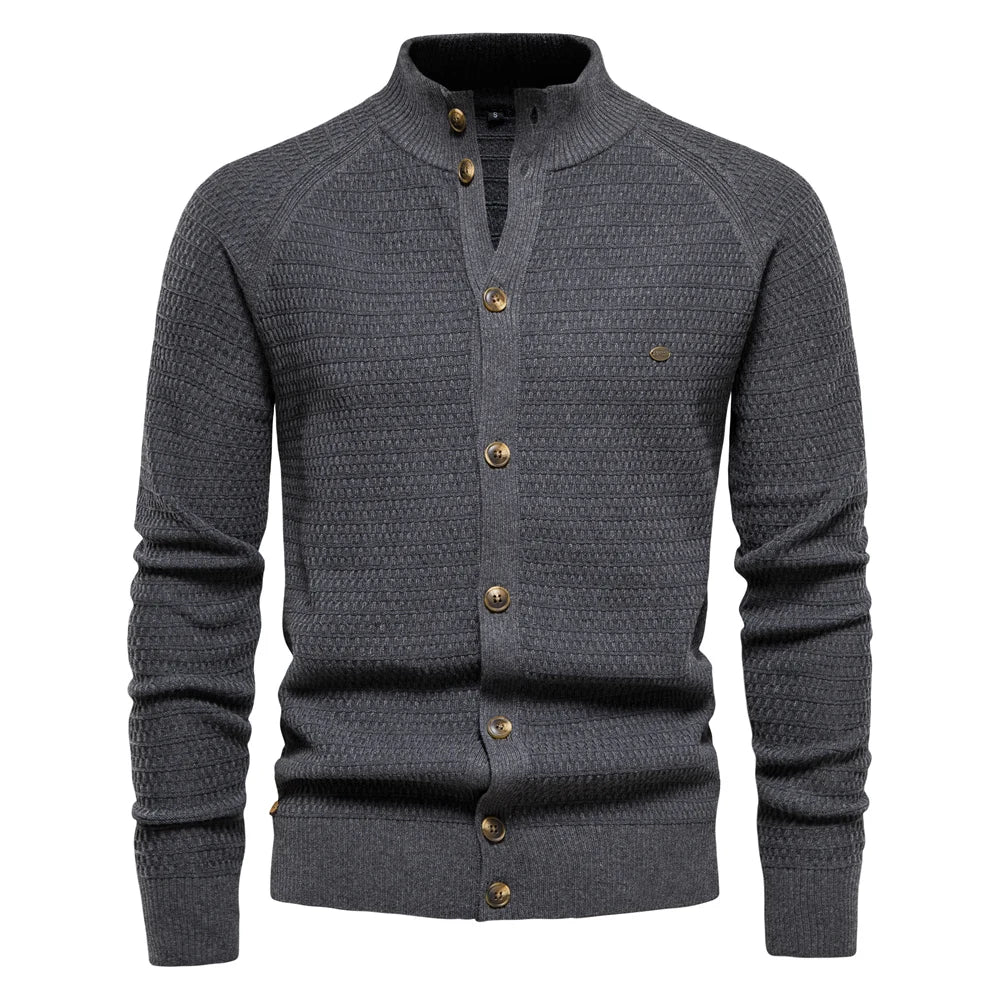 Elmont | Men's V-Neck Cotton Cardigan