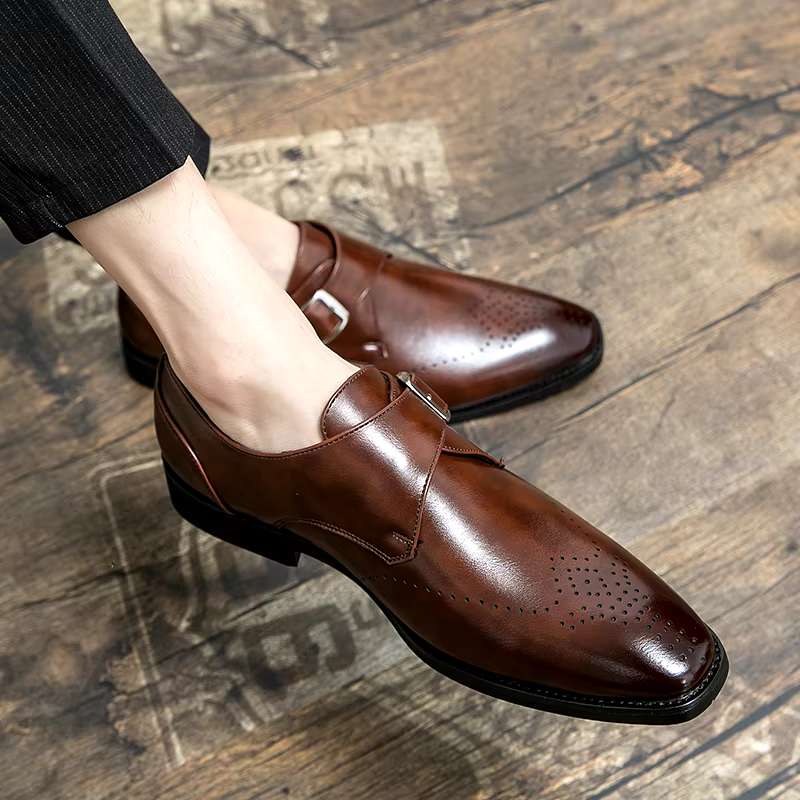 Elmont | Monk Strap Dress Shoes