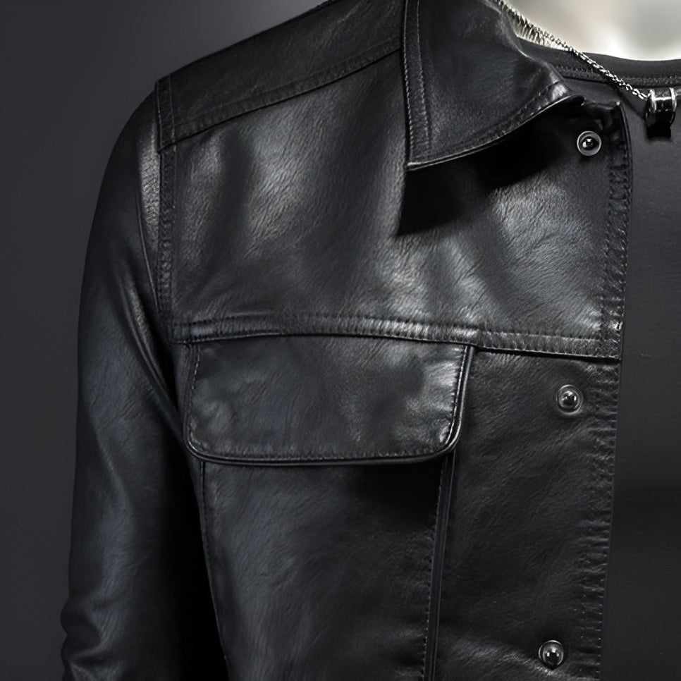 Elmont | Rider Leather Jacket