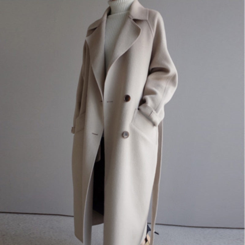 Elmont | Wool-Blend Long Coat