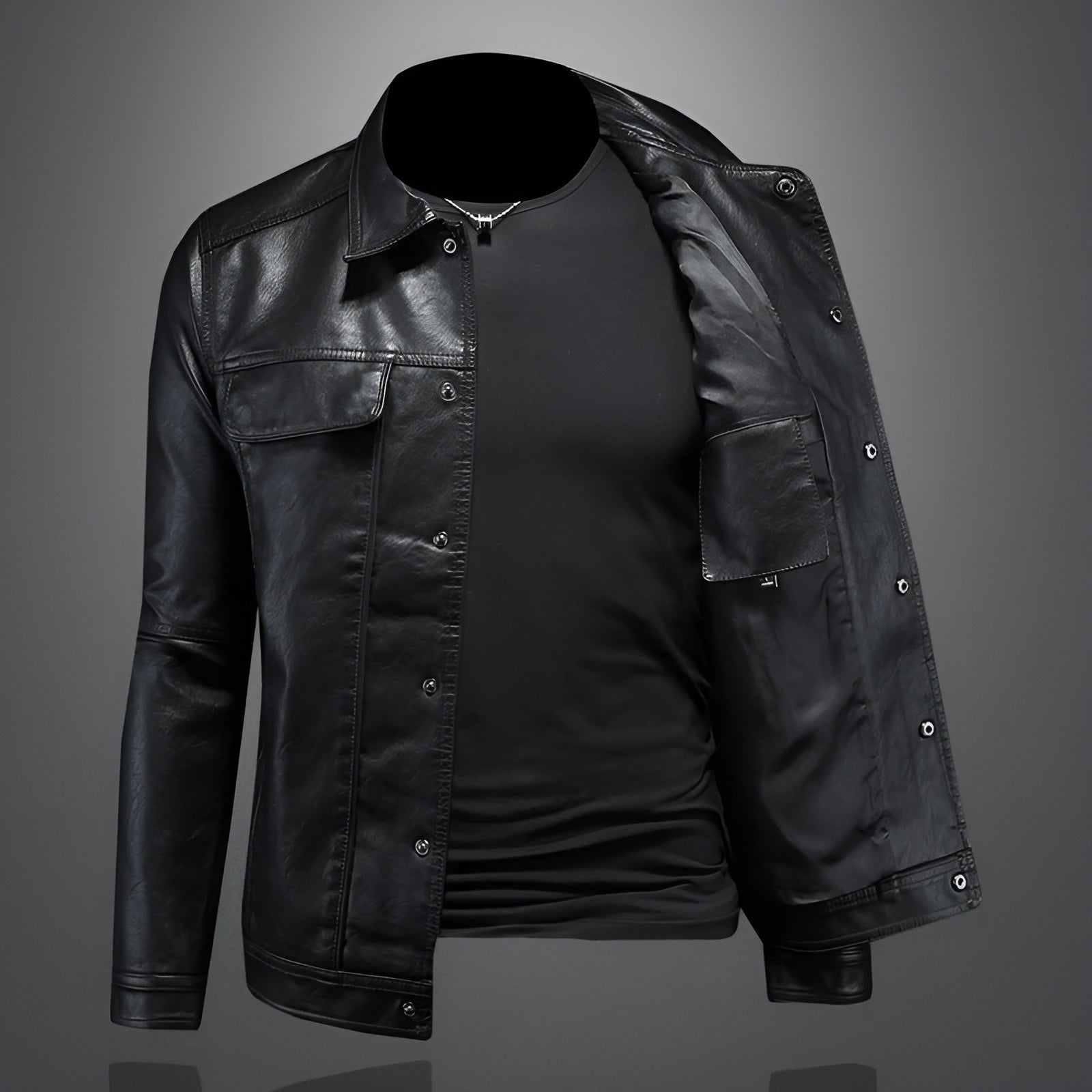 Elmont | Rider Leather Jacket