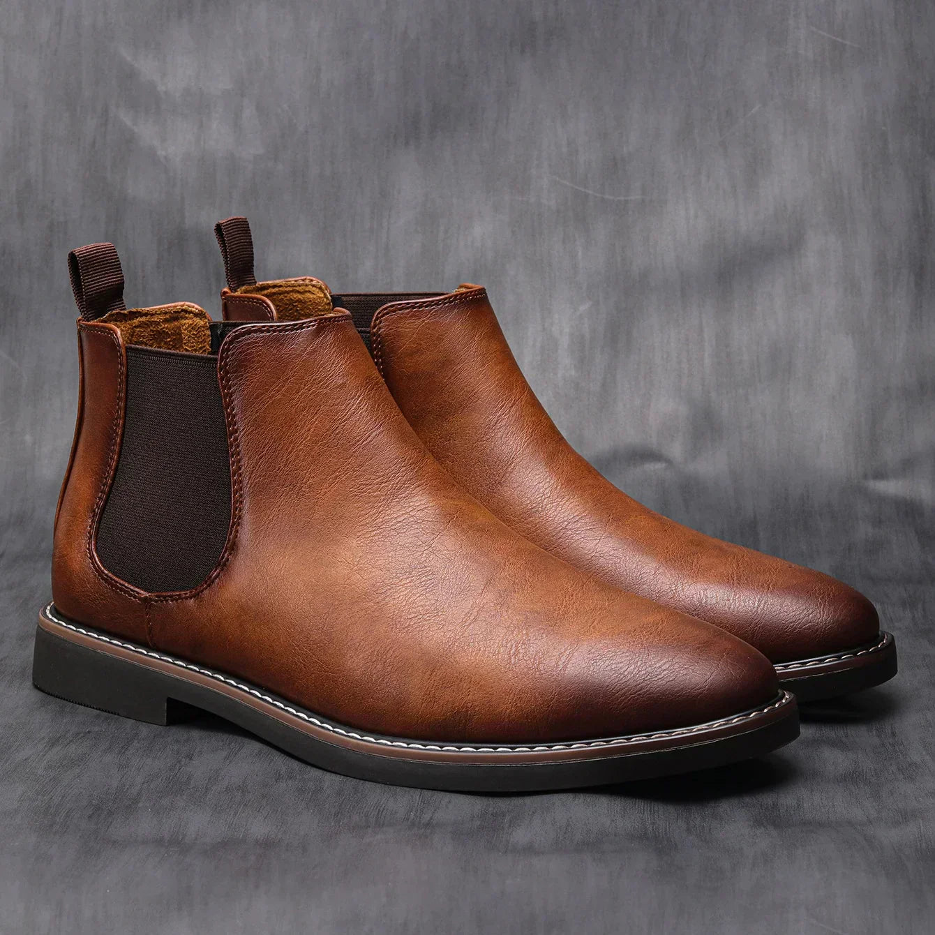Elmont | Leather Chelsea Boots
