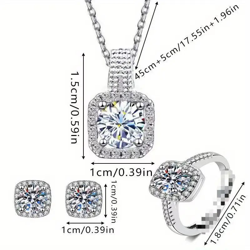 Elmont | Cube Jewellery Set