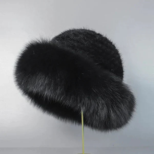 Elmont | Knitted Mink Fur Hat