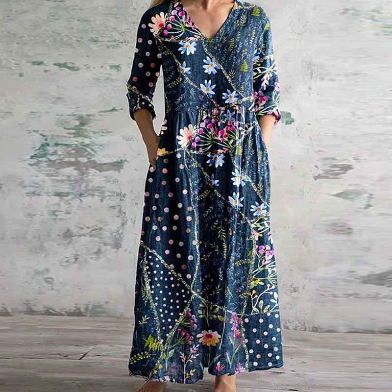 M&H | Floral Print Maxi Dress