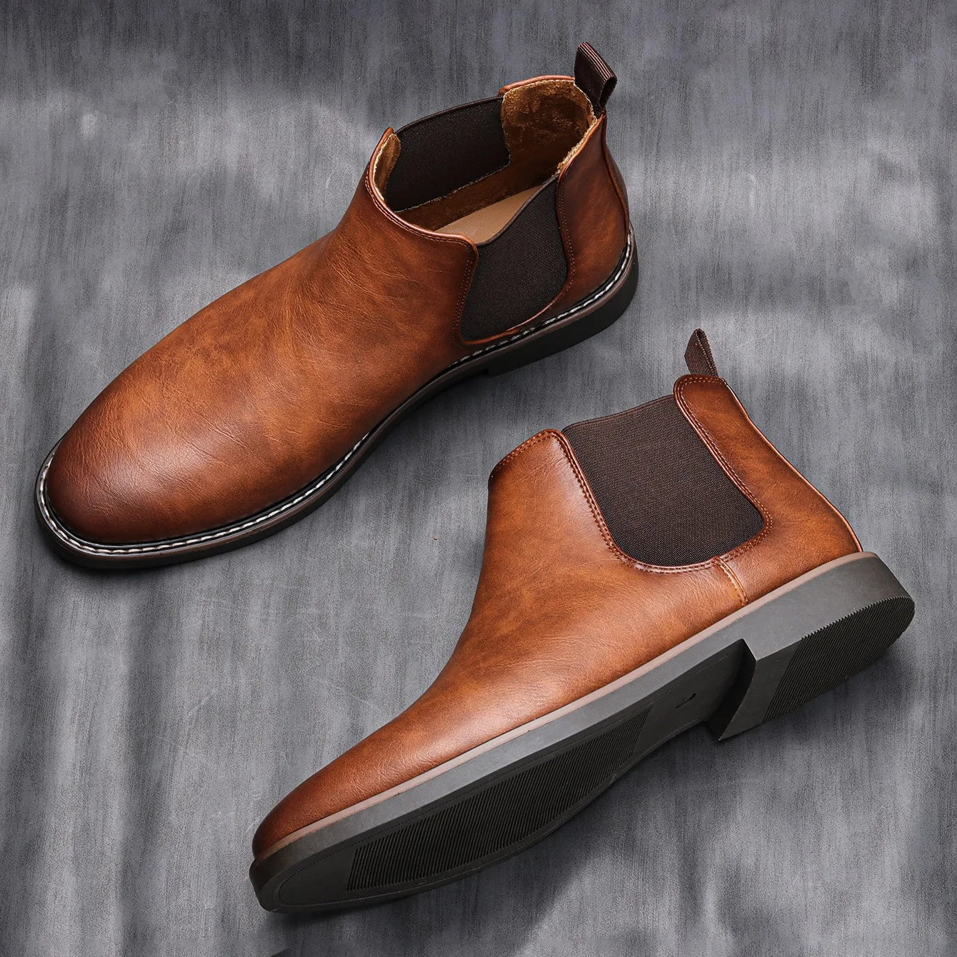 Elmont | Leather Chelsea Boots