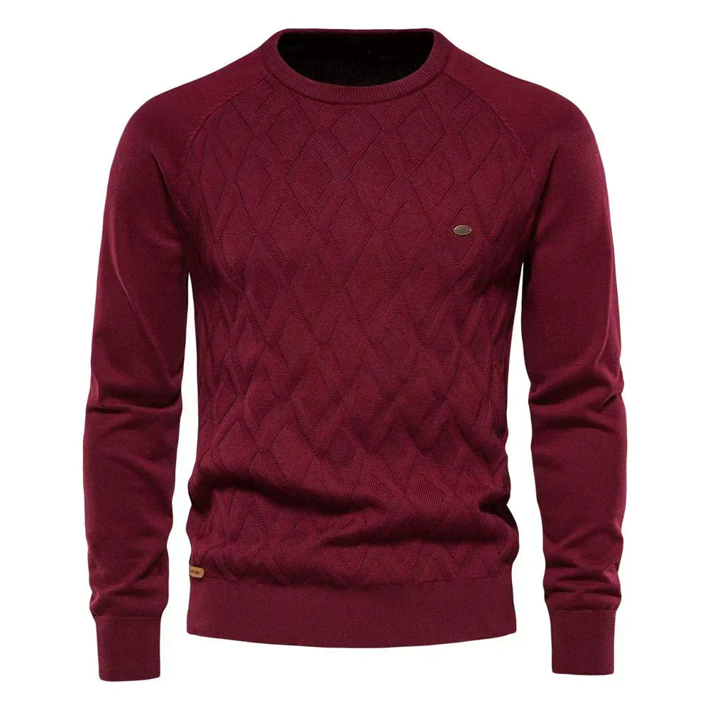Elmont | Men's Diamond Knit Sweater
