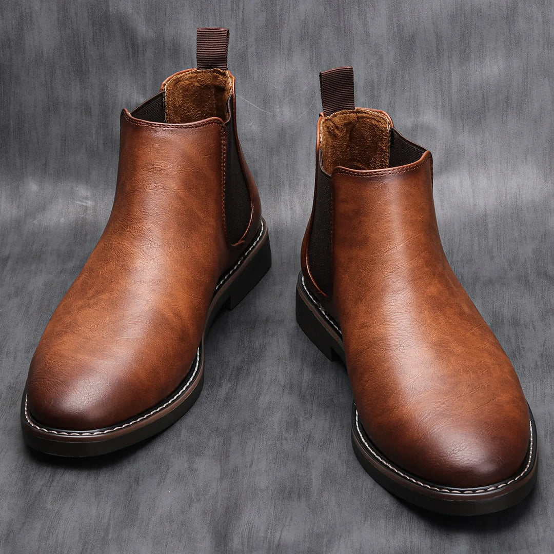 Elmont | Leather Chelsea Boots