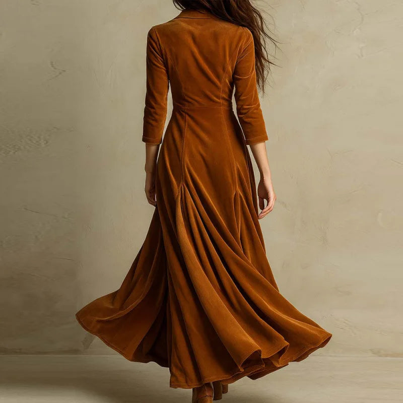 Elmont | Velvet Maxi Dress