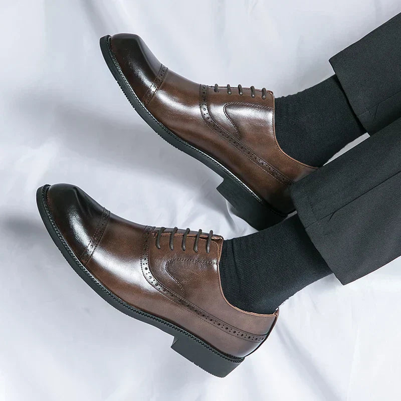 Elmont | Leather Brogue Dress Shoe