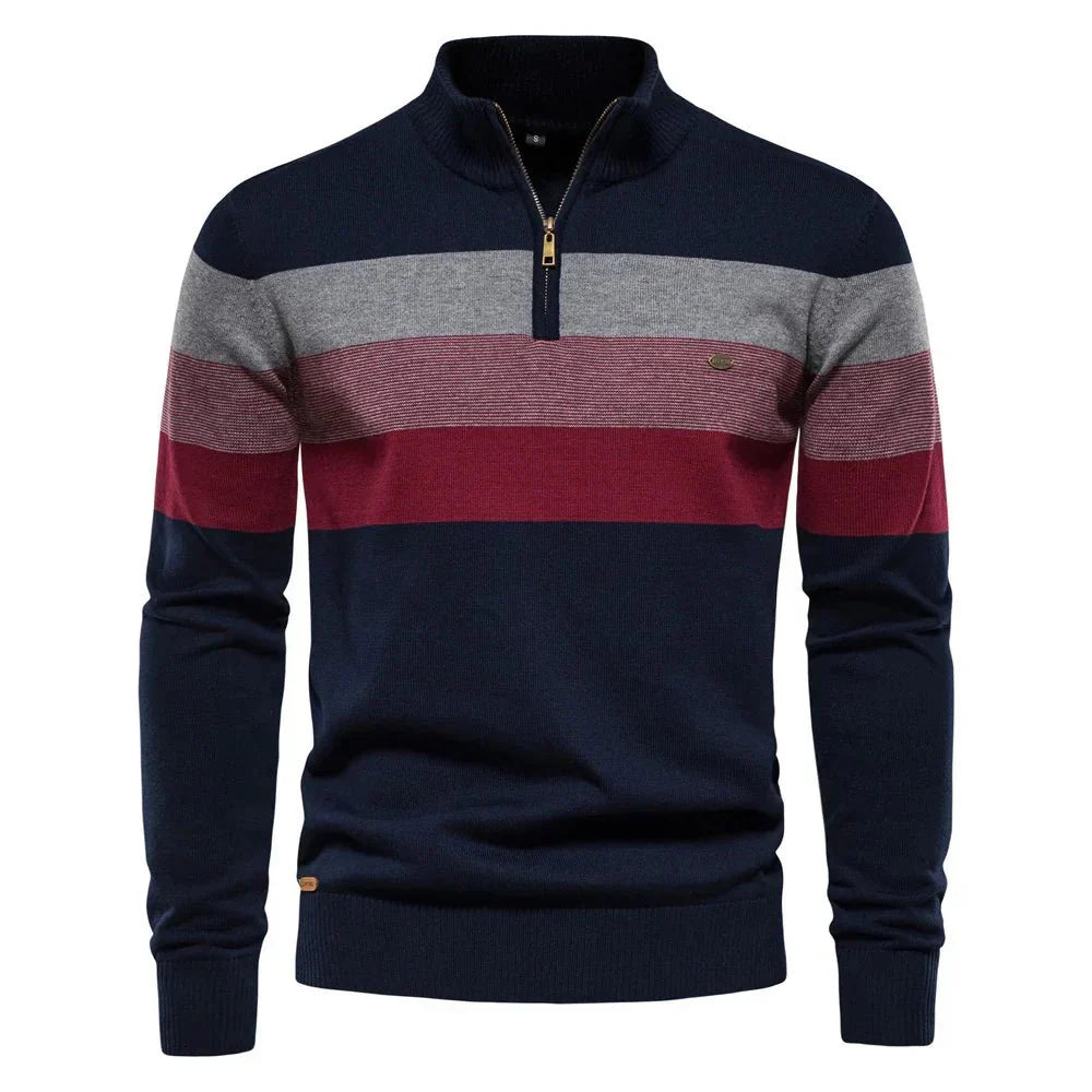 Elmont | Men's Cotton Mock Neck Sweater