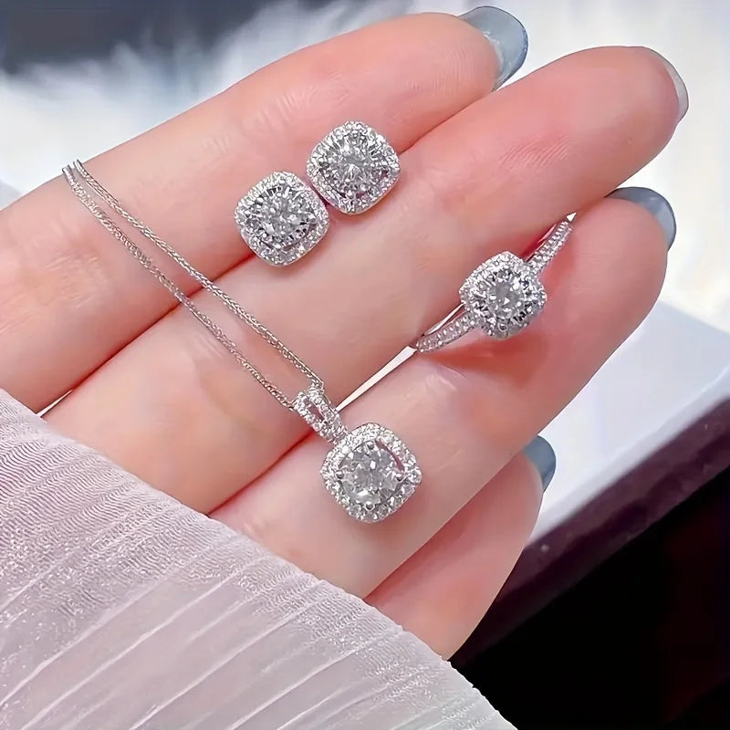 Elmont | Cube Jewellery Set