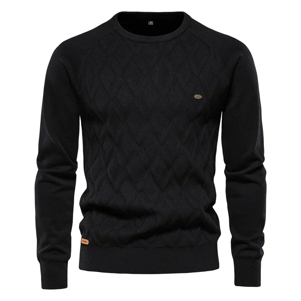 Elmont | Men's Diamond Knit Sweater