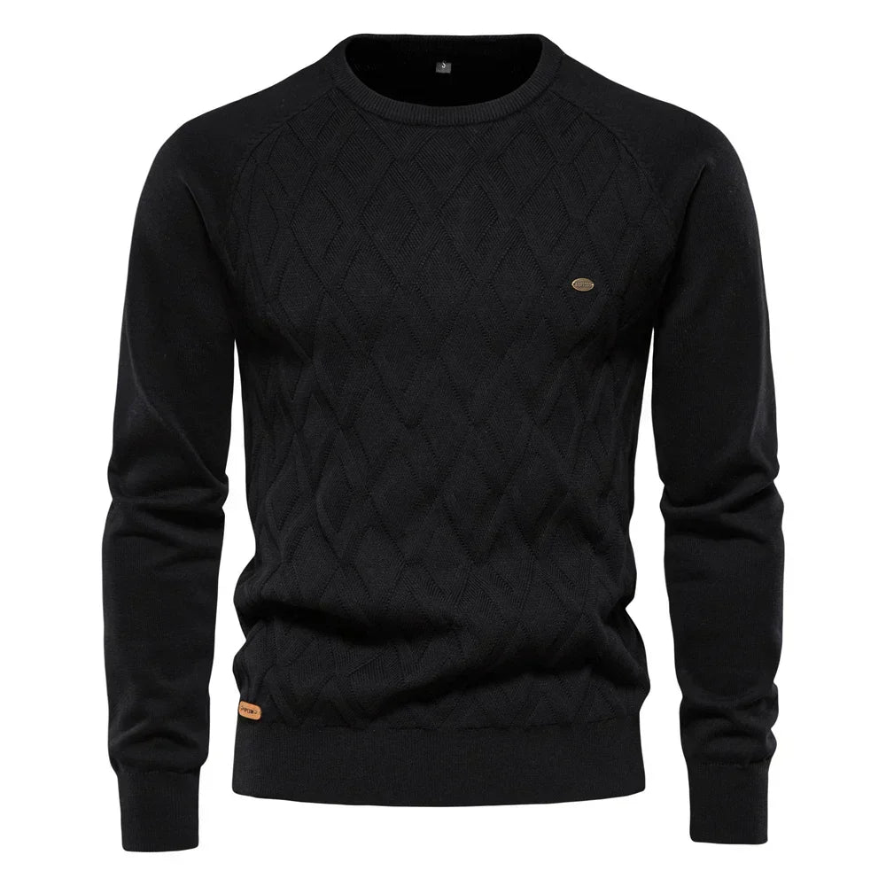 Elmont | Men's Diamond-Pattern Sweater