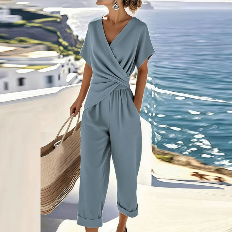 M&H | Wrap-Front Two-Piece Set