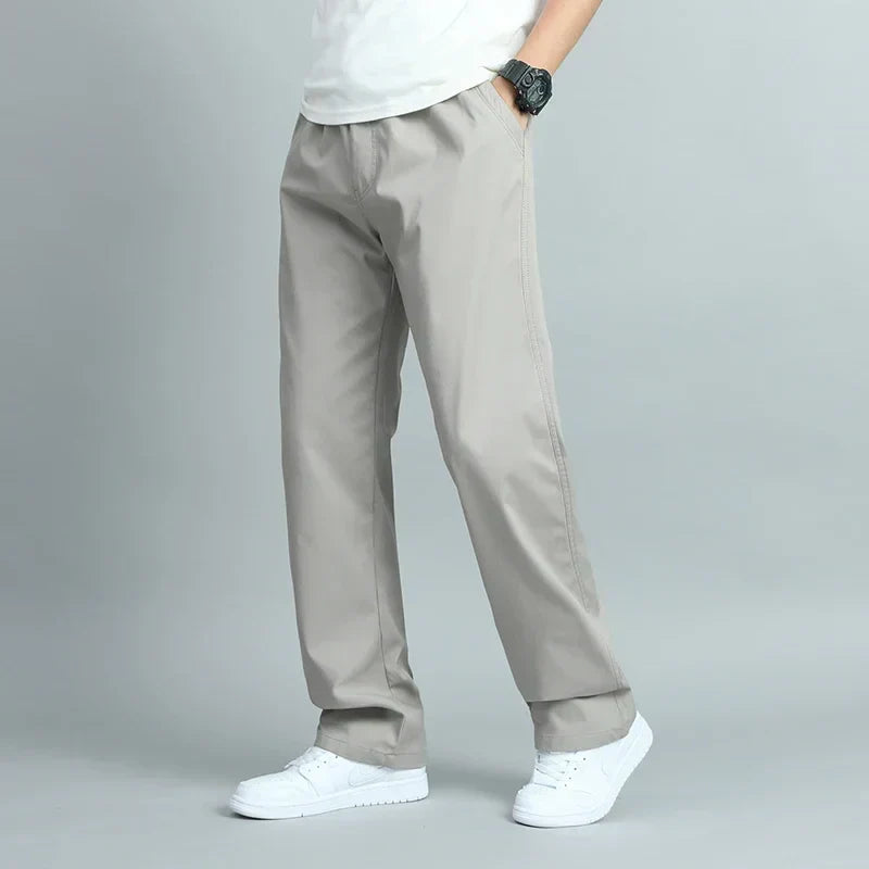 Elmont | Men's Wide-Leg Cotton Pants