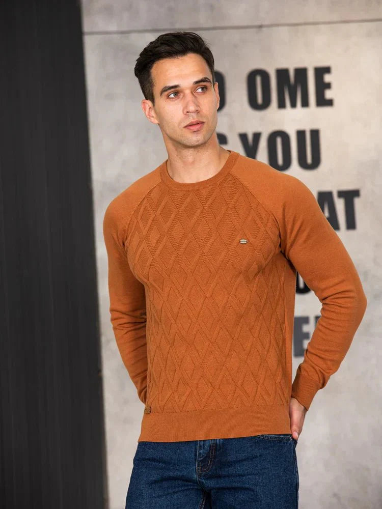 Elmont | Men's Diamond-Pattern Sweater