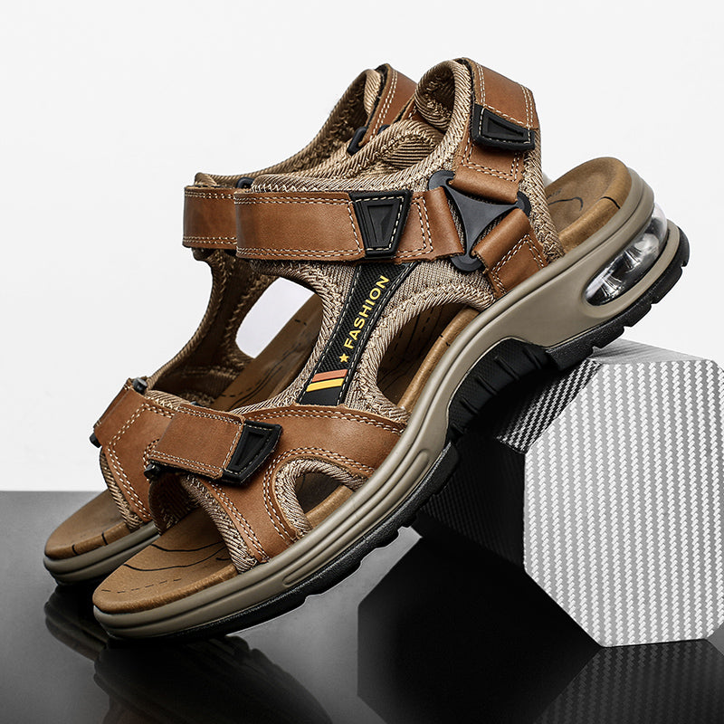 Elmont | Adjustable Leather Sandals