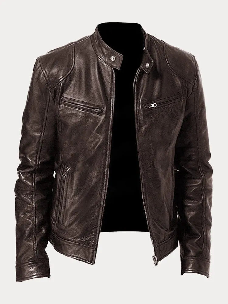 Elmont | Men's Faux Leather Jacket