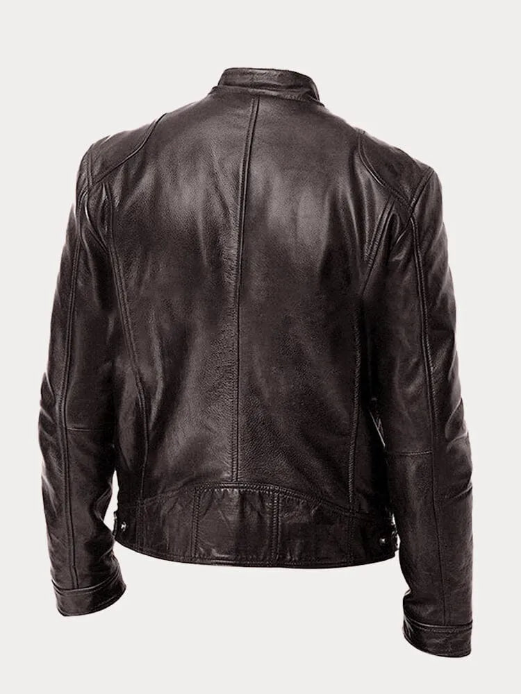 Elmont | Men's Faux Leather Jacket