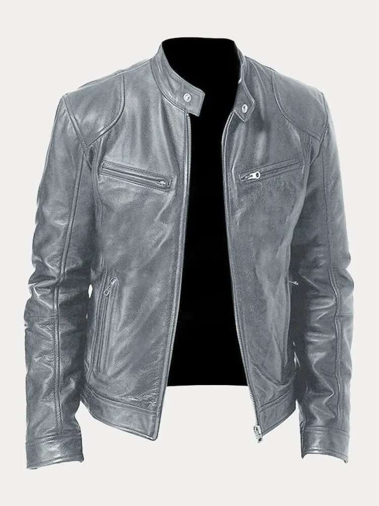 Elmont | Men's Faux Leather Jacket