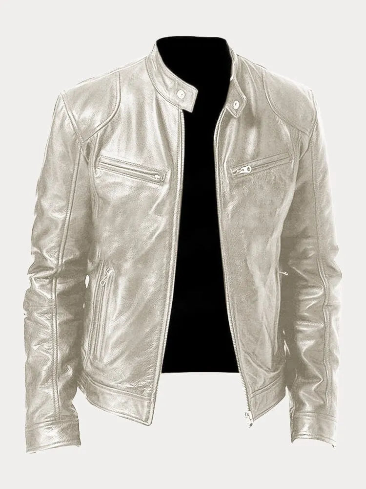 Elmont | Men's Faux Leather Jacket