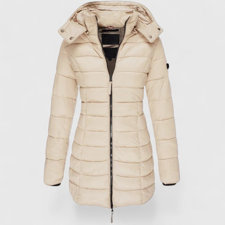 Elmont | Long Knit Hooded Coat