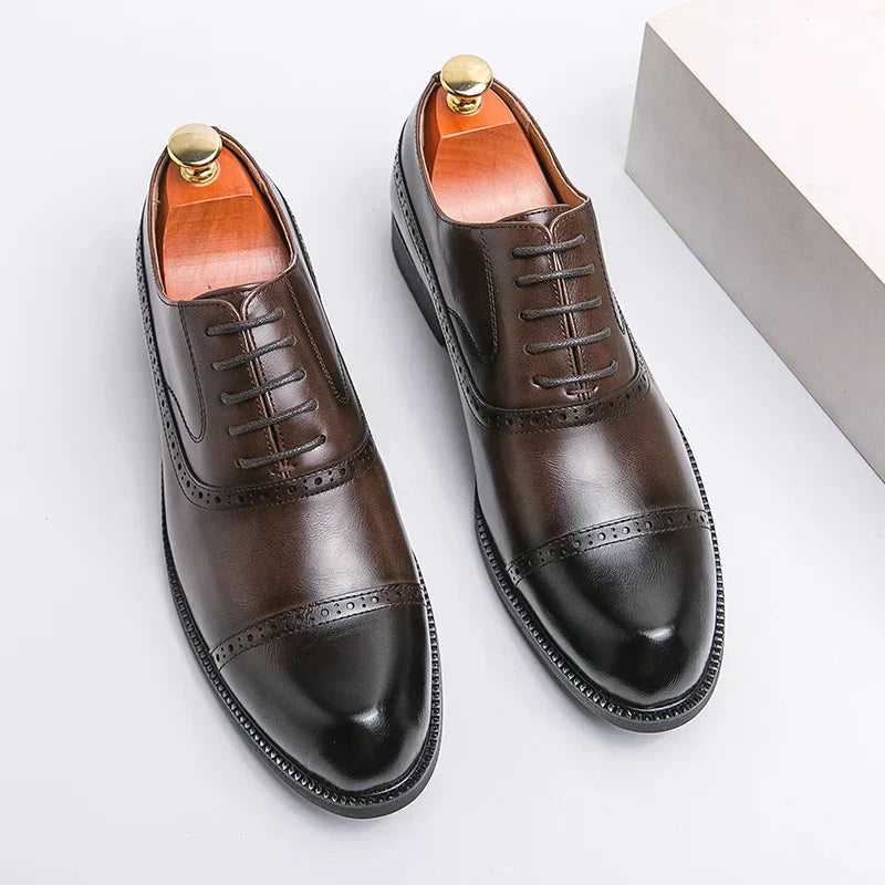 Elmont | Leather Brogue Dress Shoe