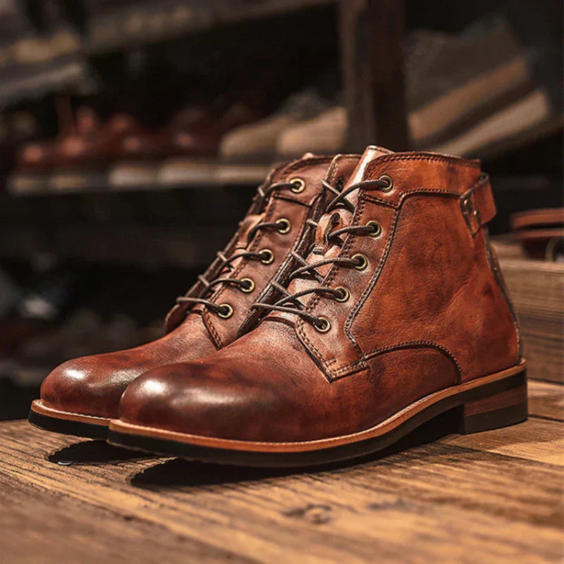 Elmont | Men's Leather High Boots