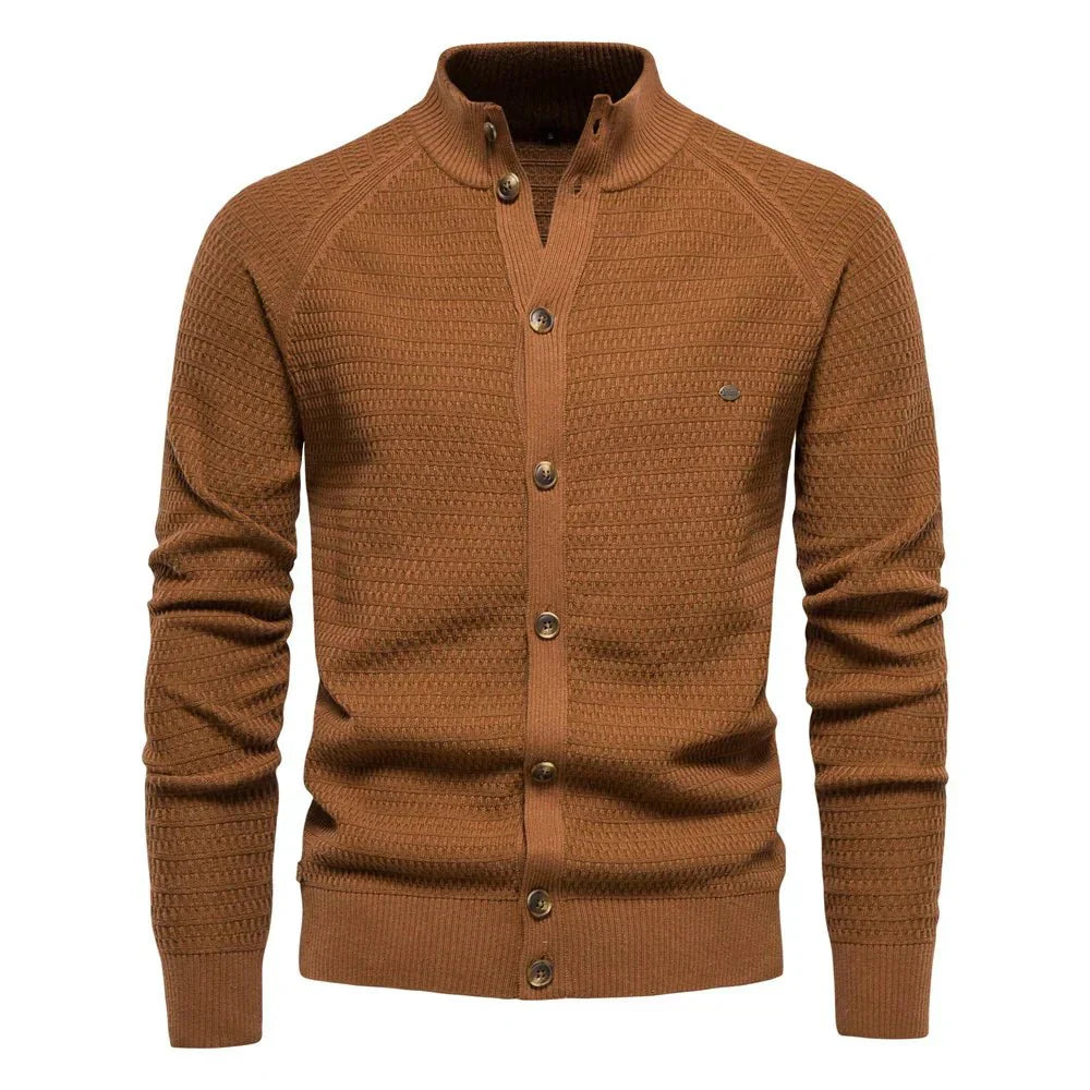 Elmont | Men's V-Neck Cotton Cardigan