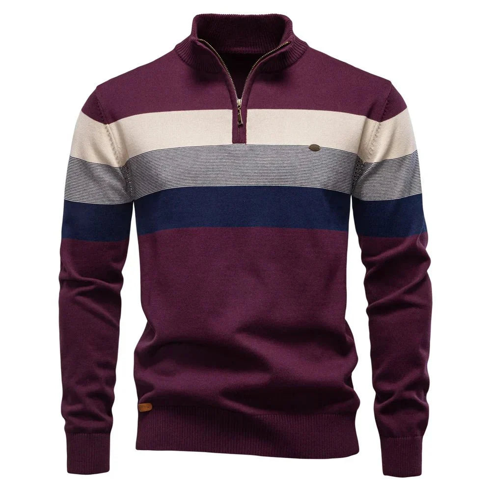 Elmont | Men's Cotton Mock Neck Sweater