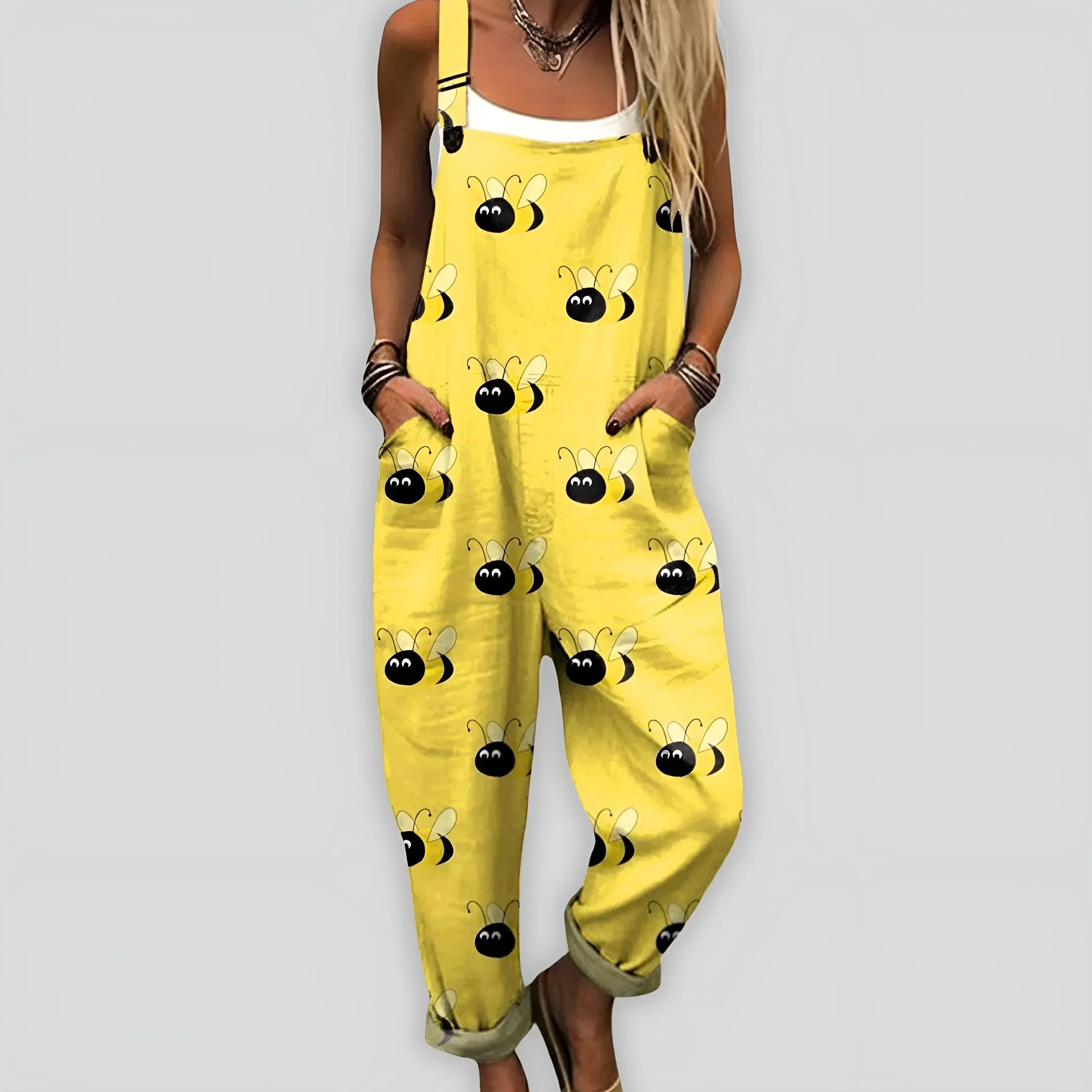 Camila | Overall Playful Chick Print